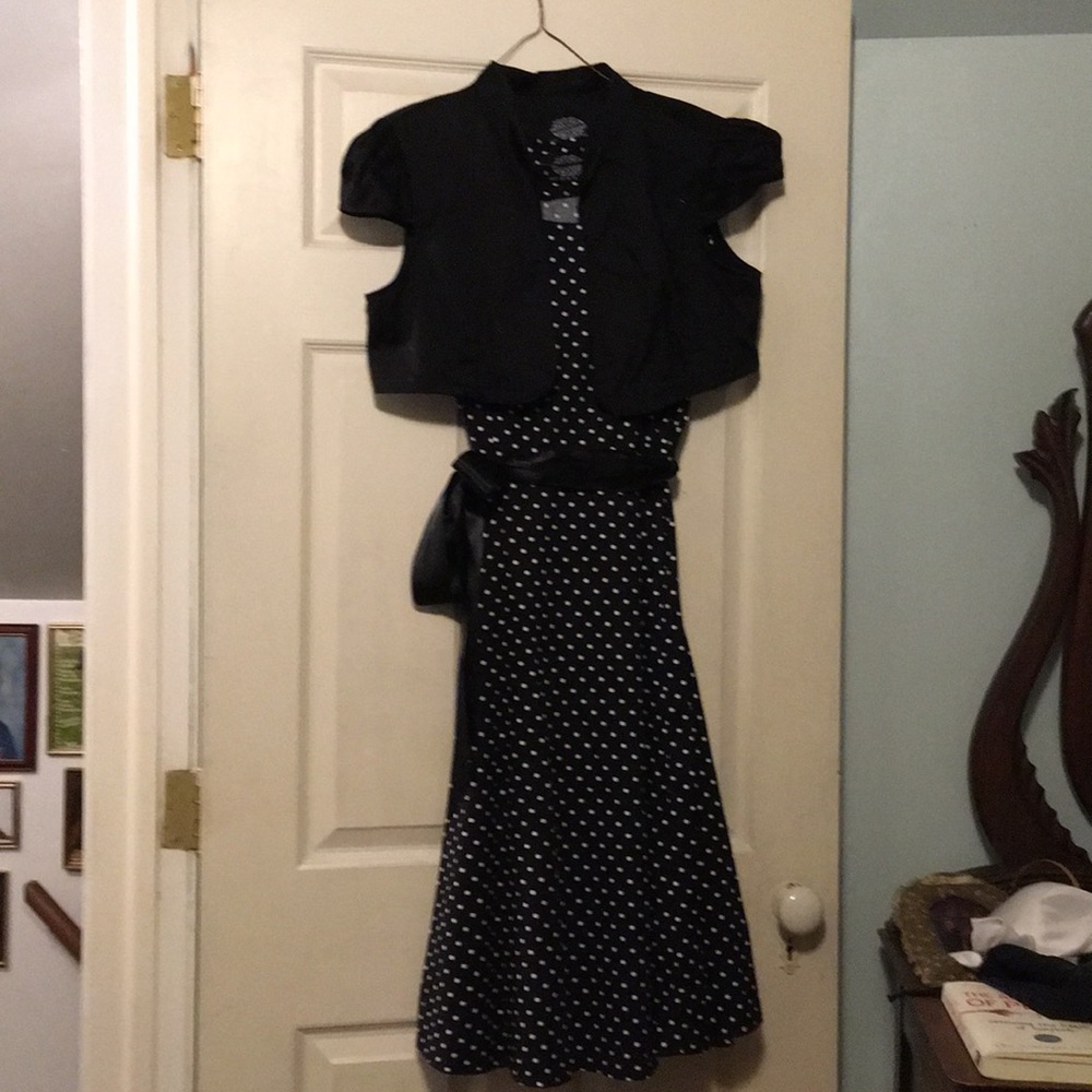 Dress with jacket